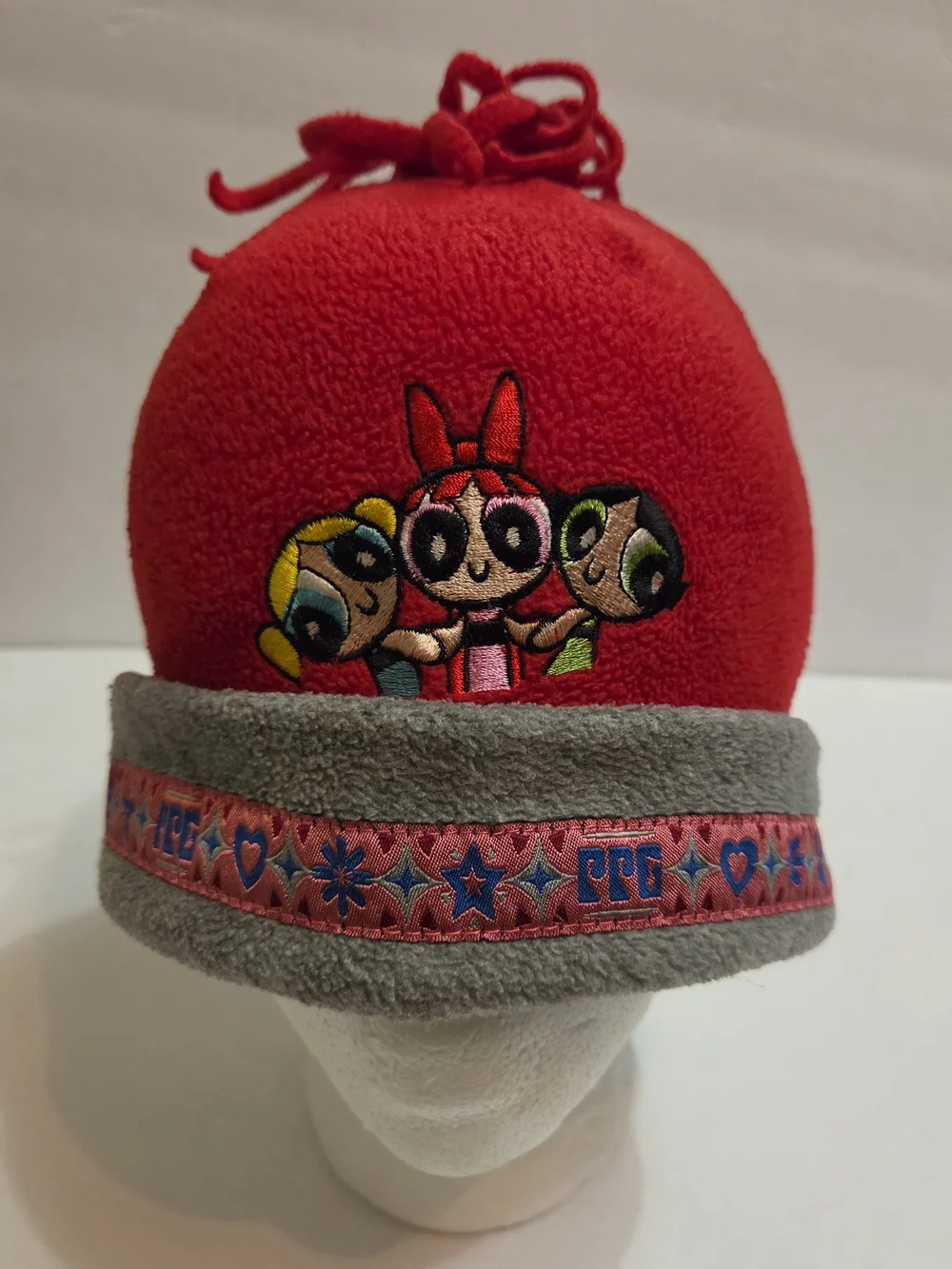 Vintage Powerpuff Girls Beanie Cartoon Network One Size